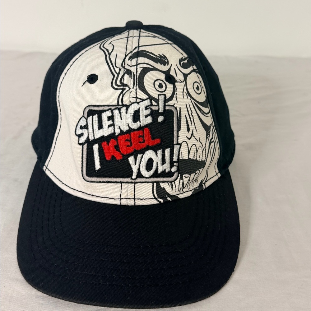Jeff Dunham Achmed Skull Graphic Hat Y2K Retro Comedy Cap